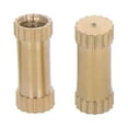 thumbnail image 5 of Wekity M3x4mm Female Thread Knurled Nuts,200PCS Hx10mm OD Brass Threaded Insert Embedment Nuts Hydraulic Welded Joint Injection Molding Assortment Kit for 3D Printing Injection Molding-0621, 5 of 5