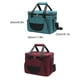 thumbnail image 3 of Eigraketly Bolsa enfriadora de bebidas de vino, paquete de hombro térmico a prueba de fugas con múltiples bolsillos para exteriores con Kits de desorden para acampar Cian, 3 of 6
