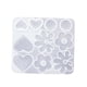 thumbnail image 1 of Molde de silicona con forma de flor de corazón y hojas, resistente a altas temperaturas, irregular. Estilo D, 1 of 9
