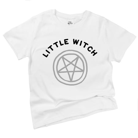 

Spunky Stork Girls Little Witch Organic Cotton Halloween Top Sizes Newborn to 16