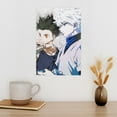thumbnail image 2 of Gon Killua Canvas Art Posters for Bedroom Living Room Bathroom Wall Decor Poster Unframe 12x18inch, 2 of 5