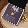 thumbnail image 2 of Grandmother Necklace Gift, Grandma Gift, Mother's Day Gift For Grandma, Grandma, Grandma To Be, New Grandma - Love Knot Necklace - Message Card & Gift Box, 2 of 5