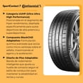 thumbnail image 2 of Llanta 235/35 ZR19 91Y XL FR SportContact 7 Continental, 2 of 11