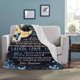 thumbnail image 3 of LHSHID Customized Love Blanket to My Granddaughter from Grandma and Grandpa Just Do You Best Never Forget How Much I Love You Blanket, 3 of 5