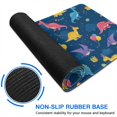 thumbnail image 6 of Long Mouse Pads for Desk,Blue Cartoon Dinosaurs Balloons Pattern Desk Mats on Top Of Desks, Desk Mouse Pad Extra Large with 3mm Non-Slip Base and Stitched Edge for Gaming,Office,Work,Home 47.3"x23.6", 6 of 6