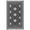 Black/White, variant on HIWEAVER 9' x 18' Gray/White Outdoor Rug PP Plastic Straw Woven Waterproof Patio Rug with Border Portable Outside Carpet for Balcony Deck Picnic Garden Decor