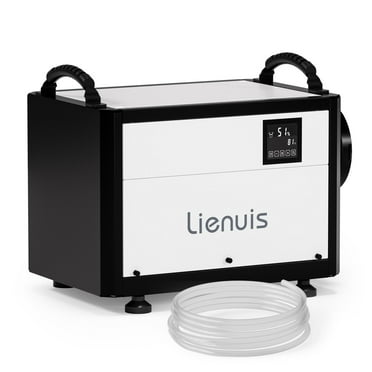 LIENUIS 110 pt 1300 sq ft Dehumidifier - Automatic Defrost Control, Smart Technology Capable