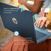 HP 14 Touch Chromebook, Intel Celeron N4120, 4GB RAM, 64GB eMMC, Forest Teal, Chrome OS, 14a-ca0790wm