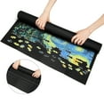 thumbnail image 3 of Jigsaw Puzzle Mat Roll Up Saver Pad 46" x 26" Portable Up to 1500 pieces, 3 of 8
