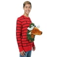 thumbnail image 6 of Adult Reindeer Head Ugly Christmas Sweater, 6 of 7