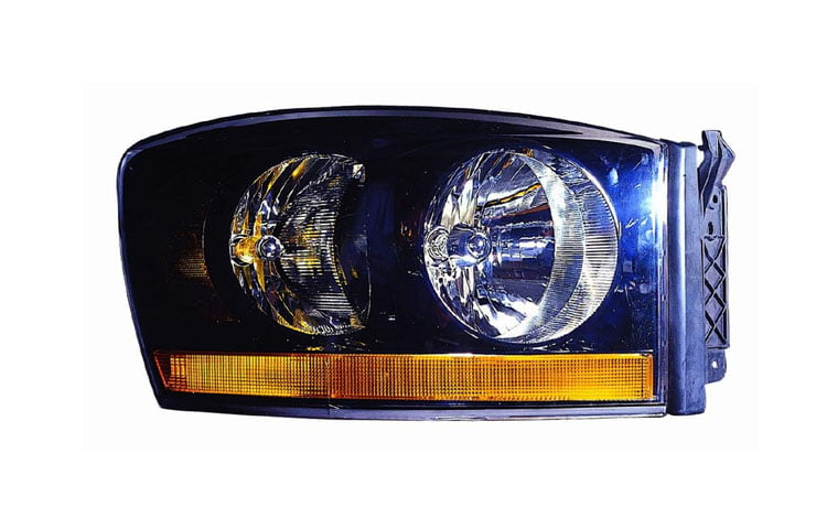 Full Size Driver Side Headlamp Lens Housing Depo 334-1115L-AC2 Dodge Truck Pickup 