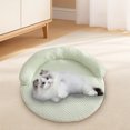 thumbnail image 4 of Cocina Cat Bed Ice Silk, Juego Cat Bed Foam, Estilo Moderno, Para Dormitorio, Calentamiento Ice Silk, Portátil, Material Suave, Para Gatos,Wsvlmg, 4 of 8