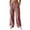 Pink(Great Pants), variant on ZHYou No Boundarie Women's Corduroy Drawstring Wide Leg Pants Textured Loose Fit Casual Cargo Trousers with Multi Pockets,Pink,Size XL