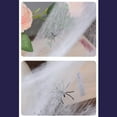 thumbnail image 6 of Beautynvta Fake Spider Webs Halloween Decorations, Halloween Spider Web with 10 Fake Spiders, Super Stretch Cobwebs for Halloween Indoor and Outdoor Party Supplies, 100g, 6 of 8