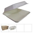 thumbnail image 2 of Galligreen Compostable Square Hinged-Lid Container, 9 in, 2 of 4