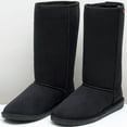 thumbnail image 6 of Alpine Swiss Womens Boot Mid Calf 11.5” Faux Fur Shearling Moccasin Comfort Shoe, 6 of 7