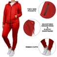 thumbnail image 3 of Women's 2-Piece Fleece-Lined Full Zip Hoodie & Jogger Set, 3 of 5