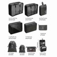 thumbnail image 5 of 10 Set Packing Cubes For Suitcase, Lightweight Various Sizes Luggage Packing Organizers With Laundry Bag, Foldable Compression Travel Carry On Storage, 5 of 5