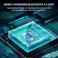 thumbnail image 4 of Gecau BL06 Wireless Stereo High Battery Long Sturdy Bluetooth Earphones Blue Home Gadgets, 4 of 5