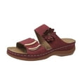 thumbnail image 2 of AXXD Womens Sandals Comfortable Red Wedge Summer Beach Mothers Day, 2 of 4