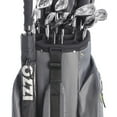 thumbnail image 2 of IZZO Golf Ultra-Lite Golf Cart Bag With Single Strap & Exclusive Features, Gray/Lime, 35’’ x 14’’ x 11’’, 2 of 11
