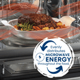 thumbnail image 2 of GE Appliances Microwave Glass Tray Replacement, UNIVTRAY095, 9.5 in, 2 of 8