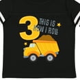 thumbnail image 4 of Inktastic Dump Truck 3rd Birthday Boys or Girls Toddler T-Shirt, 4 of 5