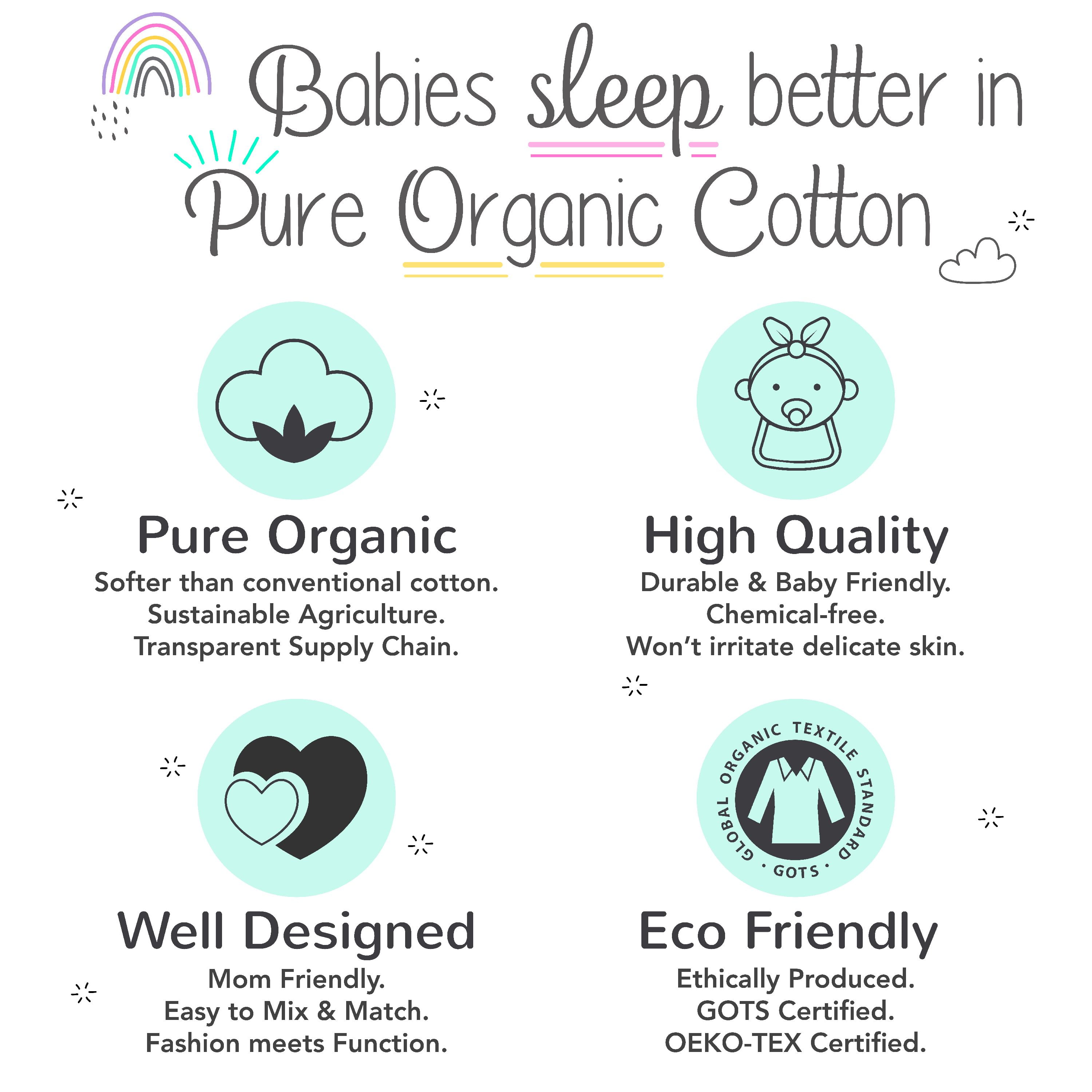 Eco-friendly Swaddle blanket Rainbow Hearts Swaddle Blanket Swaddle gift for baby shower 100% Organic Muslin Cotton baby Swaddle wrap