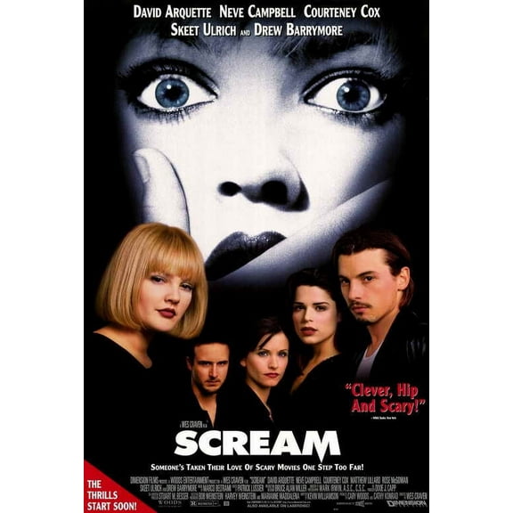 Pop Culture Graphics Scream Movie 27” x 40” Poster