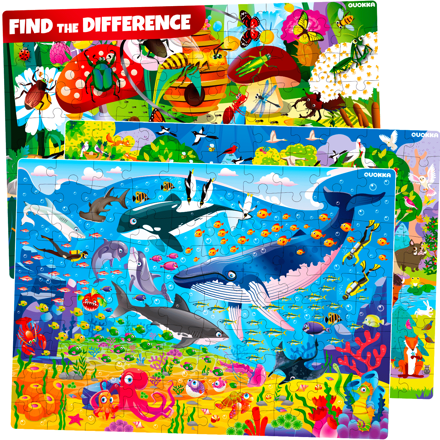 Quokka, Children Learning Puzzle, 100 Pieces, Green - Walmart.com