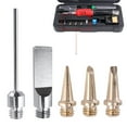 thumbnail image 3 of ODOMY 5-Pc Butane Gas Soldering Iron Kit Cutting Head Tips Torch Pen Tool, 3 of 8