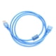 thumbnail image 2 of Línea de datos Cable de extensión USB 2.0 de doble escudo de latón macho a hembra para transmisión de datos, 2 of 8
