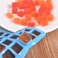 thumbnail image 3 of 126 Cavity Square Silicone Mold, for Making Chocolate Candy, Mini Ice Cube Tray, Truffles Pralines, 3 Packs with 2 Droppers, 3 of 5