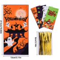 thumbnail image 3 of Bolsa de embalaje de dulces de Halloween, bolsa de regalo pequeña, bolsa de regalo de mano, bolsa de comida para hornear dulces, 3 of 6