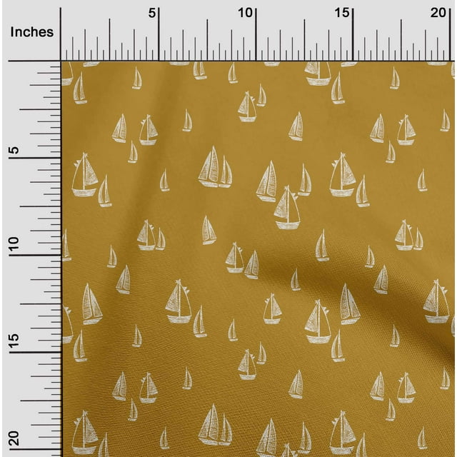 oneOone Polyester Lycra Fire Bush Fabric Yacht Nautical Craft Projects Decor Fabric Printed By The Yard 56 Inch Wide