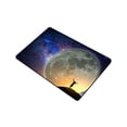 thumbnail image 2 of MKHERT Beautiful Big Full Moon Galaxy Space Exploration Doormat Rug Home Decor Floor Mat Bath Mat 23.6x15.7 inch, 2 of 3