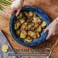 thumbnail image 5 of KOOV Ceramic Pie Pan, 9 Inches Pie Plate, Pie Dish for Dessert Kitchen, Round Baking Dish Pan for Dinner, Wrapping Upgrade, Reactive Glaze (Nebula Blue), 5 of 5