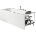 thumbnail image 4 of EAGO AM154ETL-L6 6 ft Acrylic White Rectangular Whirlpool Bathtub w Fixtures, 4 of 12