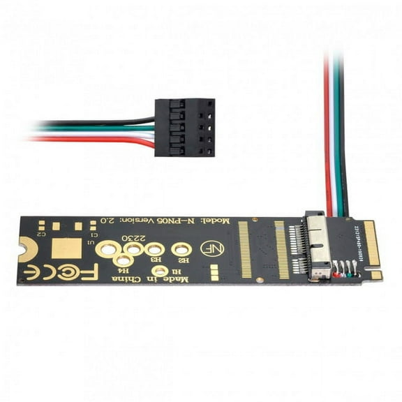 FVH BCM94360CD BCM94360CS BCM943602CS BCM94360CS2 WiFi Card to M.2 NGFF Key-M NVME SSD Adapter