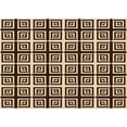 thumbnail image 1 of Ahgly Company Tapis d'Intérieur Rectangulaire Transitionnel Rouge Nuit Lavable à la Machine, 8 Pieds x 12 Pieds, 1 of 7
