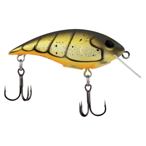 Berkley Shallow Money Badger Fishing Crankbait, 2.1 in, Hybrid Baitfish-Crayfish