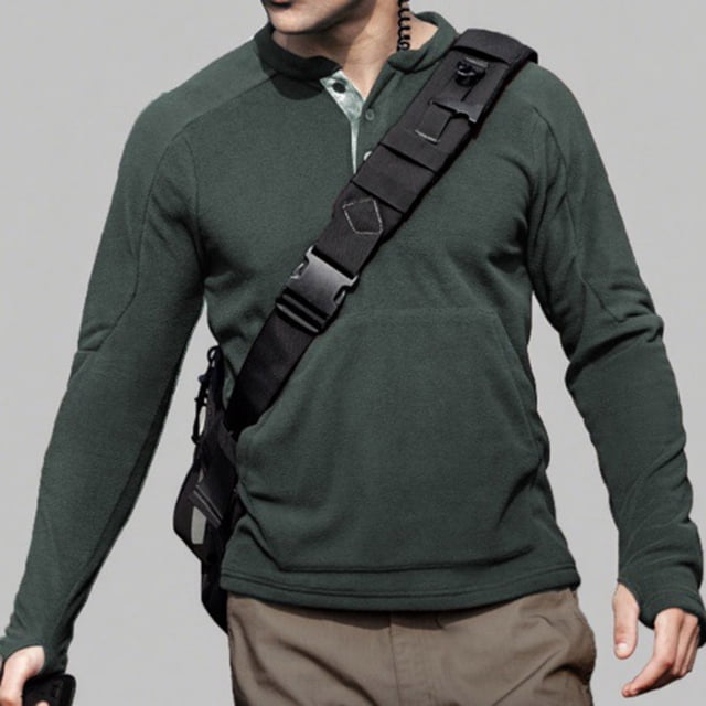 pstuiky manga larga de hombre, Sudadera con capucha de polar con botones y cuello alto de manga larga de color liso para hombre camisetas de hombre s