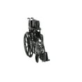 thumbnail image 4 of Drive Medical Silver Sport 2 Wheelchair, Detachable Desk Arms, Swing away Footrests, 16" Seat, 4 of 10