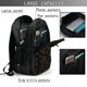 thumbnail image 4 of Balery Gold Spiders And Cobwebs Mochila con carga USB para hombre y mujer - Mochila impermeable y antirrobo para portátil con puerto USB para viajes, trabajo, estudios y universidad, 4 of 7