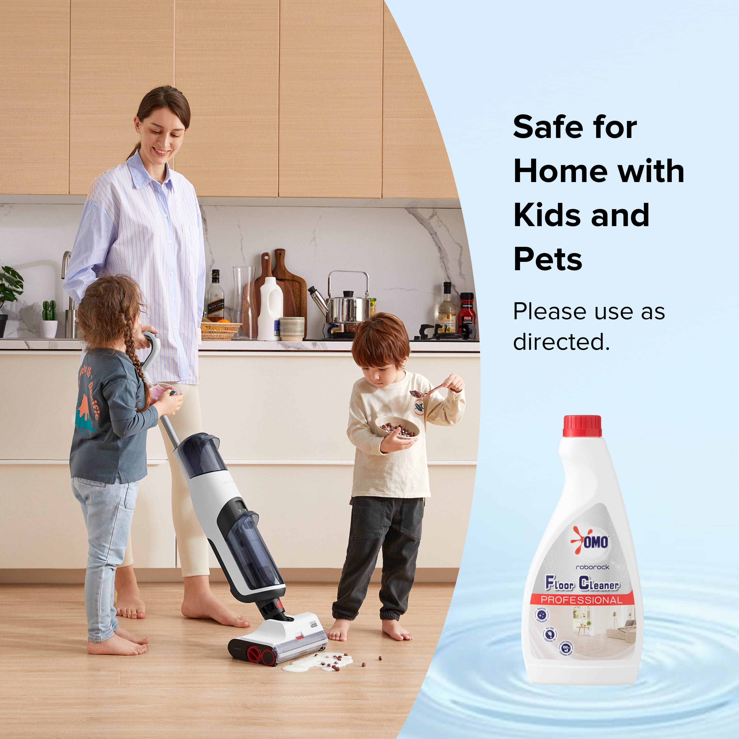 Roborock OMO Multi-Surface Floor Cleaning Solution - Cleaner