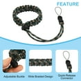 thumbnail image 4 of Unique Bargains Camera Wrist Straps, Polyester Adjustable Braided Hand Strap with Quick Release Connector, Camo, 4 of 6