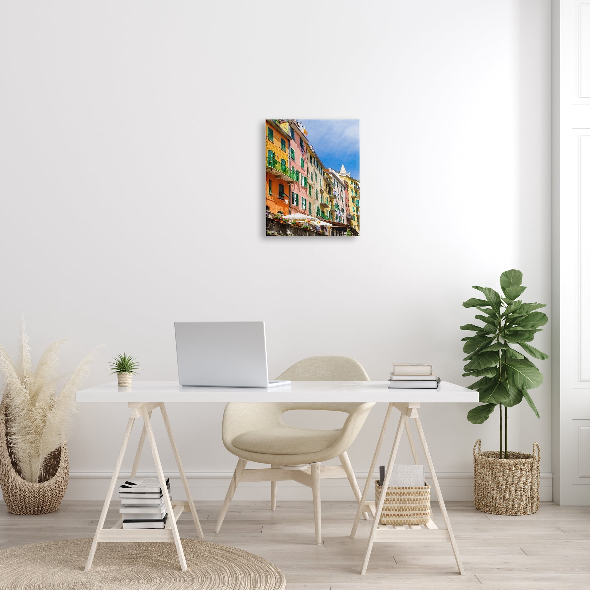 Stupell Urban Neighborhood Architecture Buildings Town & City Photography Gallery Wrapped Canvas Print Wall Art