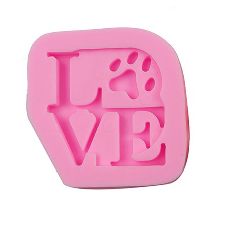 

Bear Candy Silicone-Mold Cake Chocolate Love Fondant Mold Cake Decorating Craft