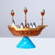 thumbnail image 3 of FELTECHELECTR Juego de equilibrio de barco pirata de pingüinos, juego de competición entre padres e hijos, juguetes educativos, 3 of 6