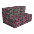 thumbnail image 1 of Floral Foldable Mattress, Birds Sketch Flowers Art, 74.8" x 35.4", Pink Laurel Green, by Ambesonne, 1 of 4